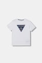 Guess T-shirt dziecięcy bawełniany biały L6RI15.K8HM4.PPY2