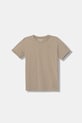 Guess t-shirt bawełniany dziecięcy bawełna beżowy L6RI27.I3Z14.PPY2