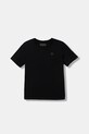 Guess t-shirt bawełniany dziecięcy bawełna czarny L6RI27.I3Z14.PPY2