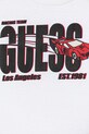 Chłopiec Guess t-shirt bawełniany dziecięcy N6RI00.K8HM4.PPY2 biały