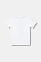 Guess t-shirt bawełniany dziecięcy N6RI05.K8HM4.PPY2 biały SS26