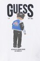 Chłopiec Guess t-shirt bawełniany dziecięcy N6RI05.K8HM4.PPY2 biały