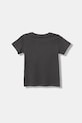 Guess t-shirt bawełniany dziecięcy N6RI05.K8HM4.PPY2 szary SS26