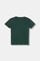 Guess t-shirt bawełniany dziecięcy N6RI05.K8HM4.PPY2 zielony SS26