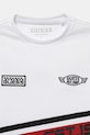 Chłopiec Guess t-shirt bawełniany dziecięcy N6RI06.K8HM4.PPY2 biały