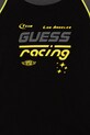 Chłopiec Guess t-shirt bawełniany dziecięcy N6RI08.K8HM4.PPY2 czarny