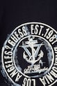 Chłopiec Guess t-shirt bawełniany dziecięcy N6RI10.K8HM4.PPY2 granatowy