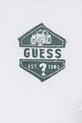 Chłopiec Guess t-shirt bawełniany dziecięcy N6RI18.K8HM4.PPY2 biały