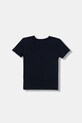 Guess t-shirt bawełniany dziecięcy N6RI18.K8HM4.PPY2 granatowy SS26