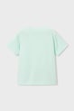 Chłopiec Mayoral t-shirt bawełniany dziecięcy 3059.5C.Mini.PPY2 turkusowy