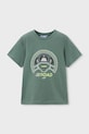 Mayoral t-shirt bawełniany dziecięcy 2-pack 3063.5D.Mini.PPY2 zielony SS26
