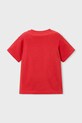 Chłopiec Mayoral t-shirt bawełniany dziecięcy 3066.5E.Mini.PPY2 czerwony