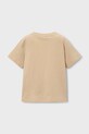 Mayoral t-shirt in cotone per bambini 3075.5G.Mini.PPY2 beige SS26