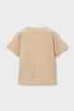 Mayoral t-shirt in cotone per bambini 3075.5G.Mini.PPY2 beige SS26