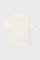 Mayoral t-shirt bawełniany dziecięcy 3077.5H.Mini.PPY2 biały SS26