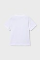 Παιδικό βαμβακερό μπλουζάκι Mayoral 3079.5J.Mini.PPY2 λευκό SS26