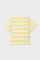 Chłopiec Mayoral t-shirt bawełniany dziecięcy 3082.5J.Mini.PPY2 żółty