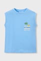 Mayoral top dziecięcy z elastanem niebieski 3085.5J.Mini.PPY2