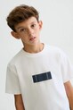 Παιδικό μπλουζάκι Mayoral στάμπα λευκό 6028.7A.Junior.PPY2