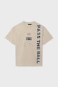 Mayoral t-shirt in cotone per bambini cotone beige 6034.7E.Junior.PPY2