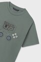 BIMBO Mayoral t-shirt in cotone per bambini 6037.7F.Junior.PPY2 verde