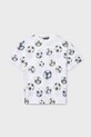 Mayoral tricou de bumbac pentru copii 6038.7F.Junior.PPY2 alb SS26