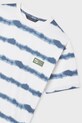 Mayoral t-shirt bawełniany dziecięcy biały 6039.7G.Junior.PPY2