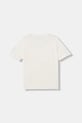 EA7 Emporio Armani t-shirt dziecięcy 7B000312.AF10373 beżowy SS26