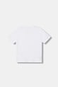 EA7 Emporio Armani футболка для детей из хлопка с эластаном 7B000268.AF10373 белый SS26