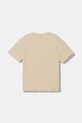 EA7 Emporio Armani футболка для детей из хлопка с эластаном 7B000268.AF10373 бежевый SS26
