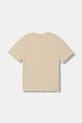 EA7 Emporio Armani футболка для детей из хлопка с эластаном 7B000268.AF10373 бежевый SS26