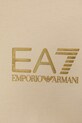 Мальчик EA7 Emporio Armani футболка для детей из хлопка с эластаном 7B000268.AF10373 бежевый