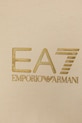 Мальчик EA7 Emporio Armani футболка для детей из хлопка с эластаном 7B000268.AF10373 бежевый