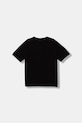 EA7 Emporio Armani футболка для детей из хлопка с эластаном 7B000268.AF10373 чёрный SS26