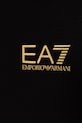 Мальчик EA7 Emporio Armani футболка для детей из хлопка с эластаном 7B000268.AF10373 чёрный