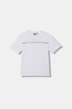 EA7 Emporio Armani t-shirt dziecięcy bawełniany biały 7B000262.AF12874