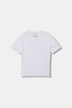 EA7 Emporio Armani t-shirt dziecięcy bawełniany 7B000262.AF12874 biały SS26