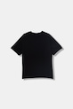 EA7 Emporio Armani t-shirt dziecięcy bawełniany 7B000251.AF10375 czarny SS26