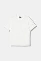 Emporio Armani t-shirt dziecięcy z elastanem biały EB001318.AF21808