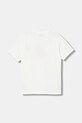 Emporio Armani t-shirt bawełniany dziecięcy EB001344.AF14503 biały SS26