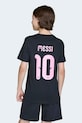 Αγορίστικα Παιδικό βαμβακερό μπλουζάκι adidas Performance MESSI KG4924 μαύρο