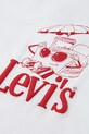 Levi's t-shirt dziecięcy BURGER MEAL TEE biały 9ER096
