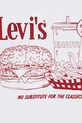 Levi's t-shirt dziecięcy BURGER MEAL TEE 9ER096 biały