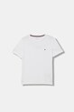 Tommy Hilfiger t-shirt bawełniany dziecięcy 2-pack UB0UB00310.PPY2 biały SS26