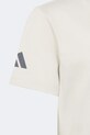adidas Performance t-shirt dziecięcy bawełniany AUDI beżowy KF0909