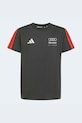 adidas Performance t-shirt da uomo in cotone AUDI nero KE6781