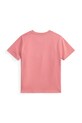 Polo Ralph Lauren t-shirt bawełniany dziecięcy 322832904511 różowy SS26