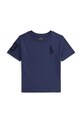 Polo Ralph Lauren t-shirt bawełniany dziecięcy aplikacja granatowy 322832907503