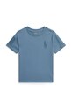 Polo Ralph Lauren t-shirt bawełniany dziecięcy aplikacja niebieski 322832907506