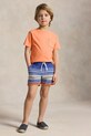 Polo Ralph Lauren t-shirt per bambini in cotone arancione 322970333501